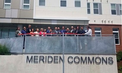 Meriden Commons Ribbon Cutting